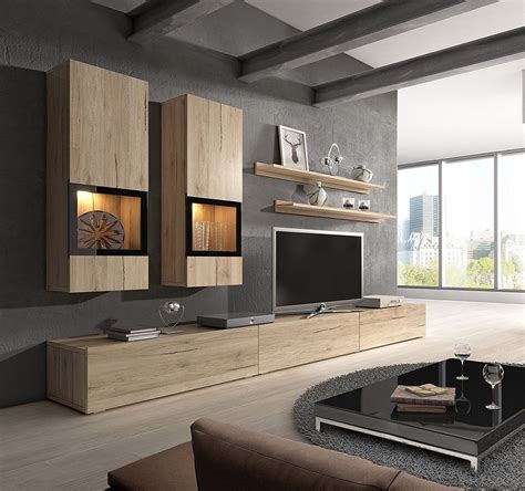 contemporary wall unit